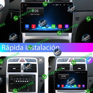Radio Pantalla CARPLAY GPS para Peugeot 307