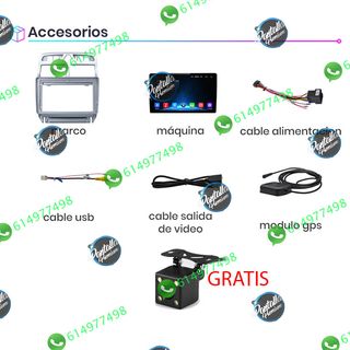 Radio Pantalla CARPLAY GPS para Peugeot 307