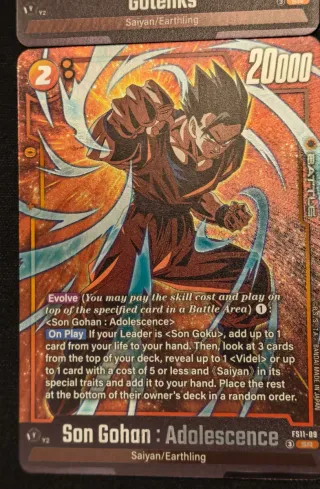 Lote 4 Cartas Dragon Ball Fusion World SR