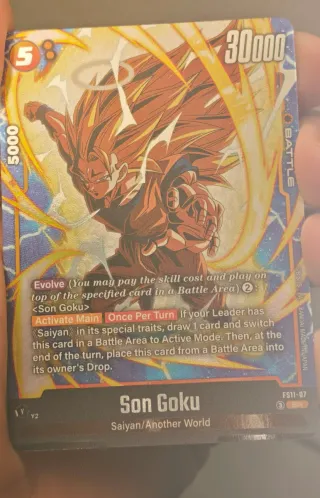 Lote 4 Cartas Dragon Ball Fusion World SR