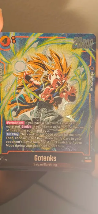Lote 4 Cartas Dragon Ball Fusion World SR
