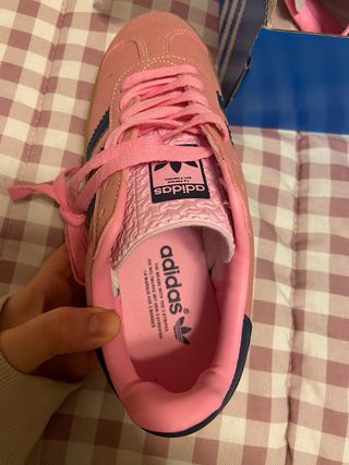 Adidas Gazelle Plataforma Rosa
