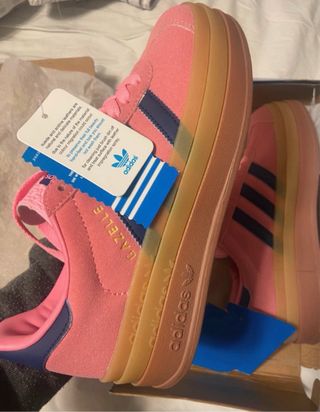 Adidas Gazelle Plataforma Rosa