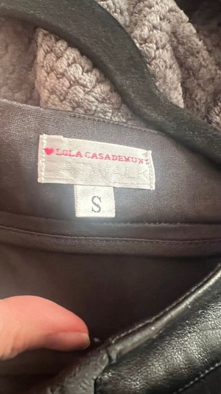 Pantalón Lola Casademunt negra