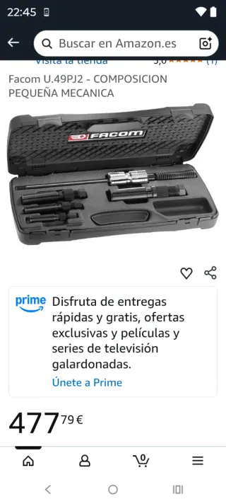 Extractor Rodamientos Facom U.49PJ2 Nuevo