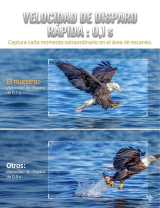 Cámara Solar 8K 60MP WiFi. PRECINTADA