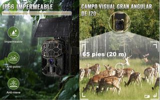 Cámara Solar 8K 60MP WiFi. PRECINTADA