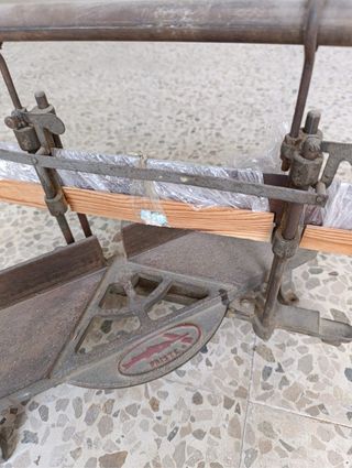 Sierra Inglete Manual Antigua Metálica