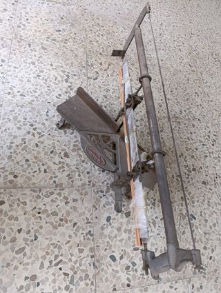 Sierra Inglete Manual Antigua Metálica