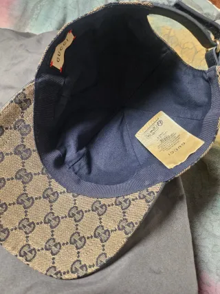 Gorra Gucci Beige GG Monogram