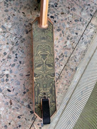 Patinete freestyle para skatepark