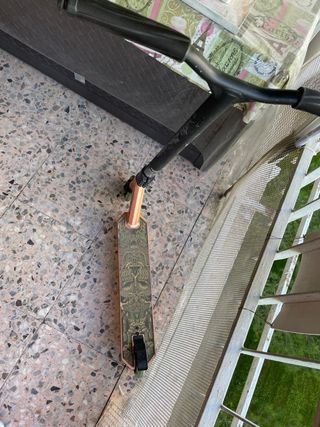 Patinete freestyle para skatepark