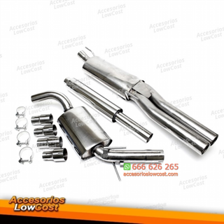 Sistema de escape de acero inoxidable TA Technix