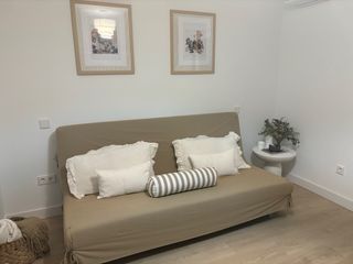 Sofá Cama Ikea 1.40x2.00 con Funda Beige