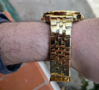 Orologio Uomo Automatico ZCC 49mm Oro Nero