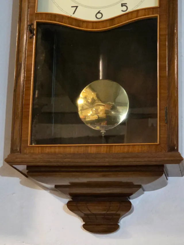 Orologio da Parete Pendolo JUNGHANS