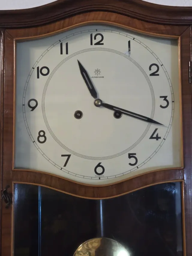 Orologio da Parete Pendolo JUNGHANS