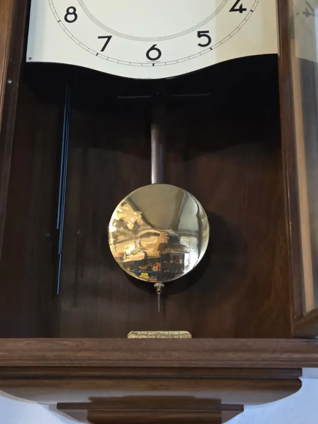 Orologio da Parete Pendolo JUNGHANS