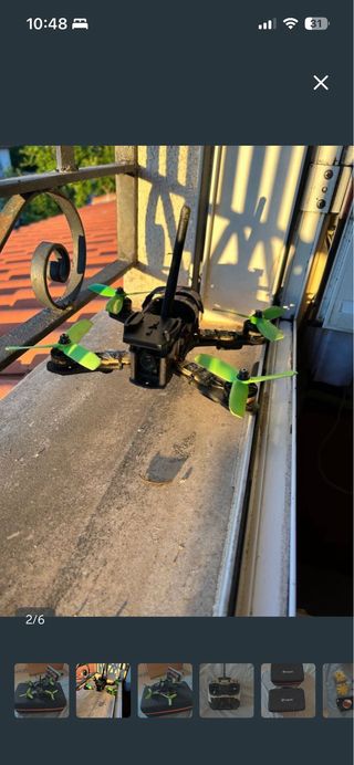 Dron de competición ágil y rápido