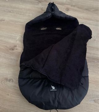 Saco para cochecito y cuco negro