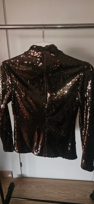 Blusa Ted Baker London lentejuelas nueva