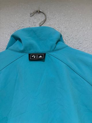 Chaqueta Adidas Celeste Talla L Mujer