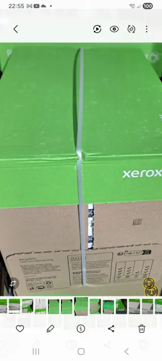 Caja Folios din A4 80g m2 Reciclados marca Xerox