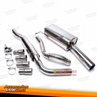 Sistema de escape TA Technix de acero inoxidable