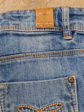 Mini Saia Jeans Menina