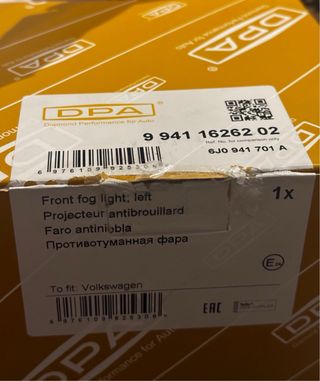 Faro Antiniebla Delantero Izquierdo Seat Ibiza