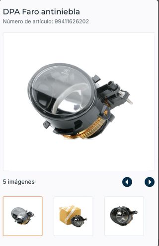 Faro Antiniebla Delantero Izquierdo Seat Ibiza