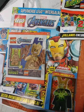 Revistas LEGO Avengers y Marvel