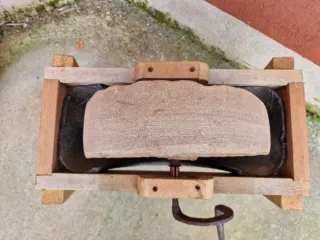 Muela moa piedra para afilar a pedal