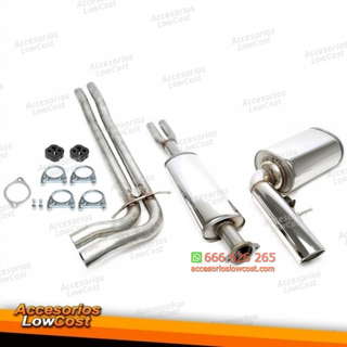 Sistema de escape de acero inoxidable TA Technix