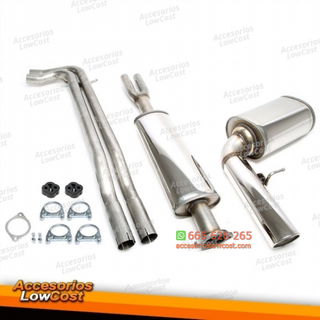 Sistema de escape de acero inoxidable TA Technix