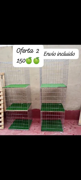 Jaulas para gallos ingleses