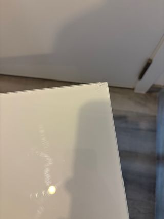 Mesa cocina con cristal