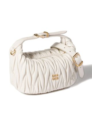 Bolso Miu Miu Blanco y Dorado