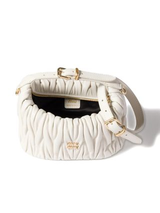 Bolso Miu Miu Blanco y Dorado