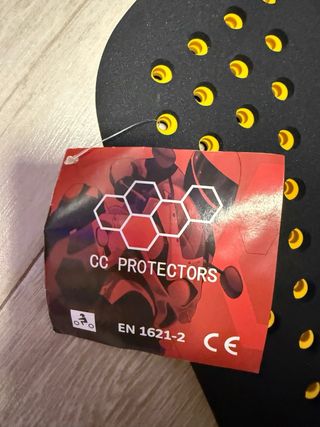 Protector Espalda Moto CC EN 1621-2:2014