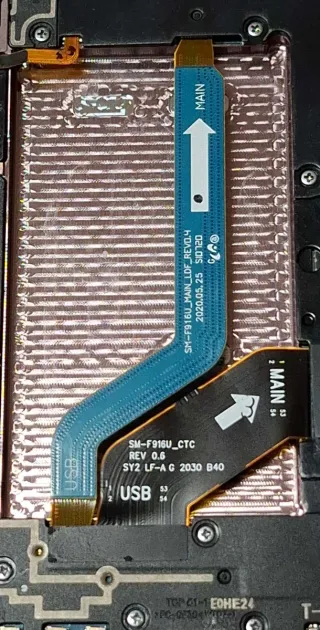 Samsung Galaxy Z Fold2 5G para piezas o reparación