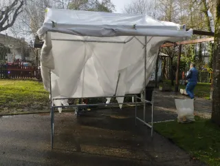 Puesto para mercados/ferias