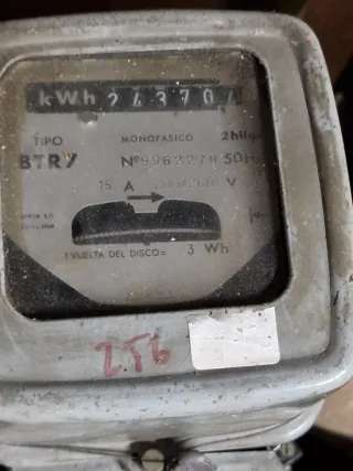 Contador Electricidad Analógico a elegir