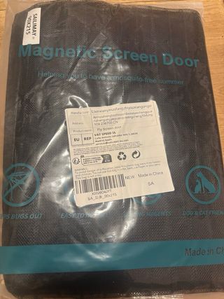 Mosquitera magnética 90x215 sin taladro