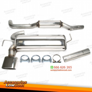 Sistema de escape TA Technix de acero inoxidable