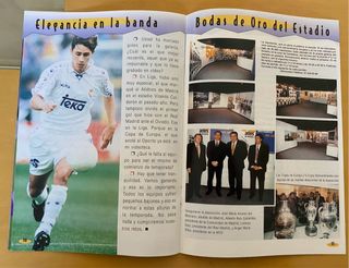 Programa Real Madrid v Alaves 21/1/1999