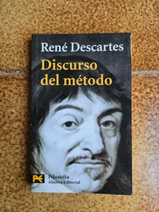 Libro "El Discurso del Método" de René Descartes