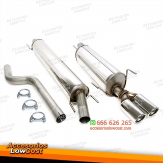 Sistema de escape TA Technix de acero inoxidable