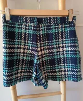 Falda pantalón Zara Kids cuadros