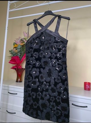 Vestido Zara Negro Talla XL